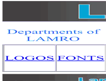Tablet Screenshot of lamro.com